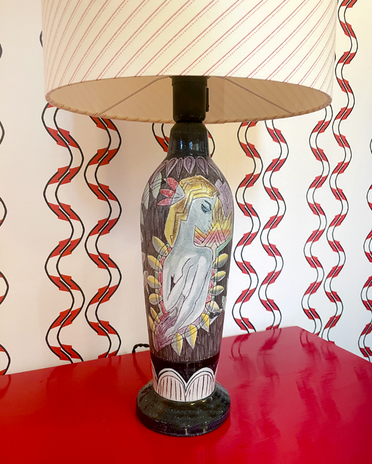 Vintage Ceramic Lamp 1958